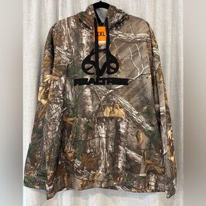 Real Tree Hoodie with Black Logo. Mens XXL NWT